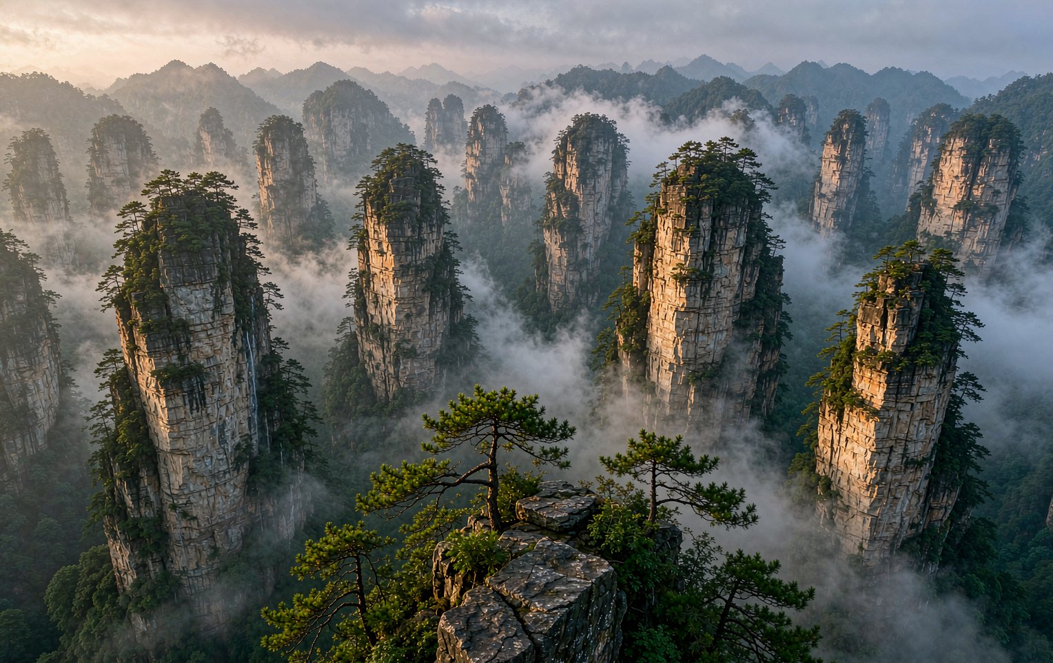 Zhangjiajie: A Forest of Stone Pillars
